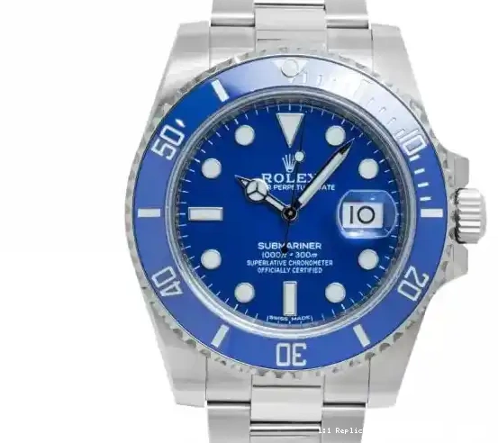 PrestigiousJewelrys 116619LB Submariner Blue Rolex 0524